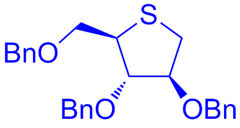 1,4-anhydro-2,3,5-tri-O-benzyl-4-thio-D-arabinitol