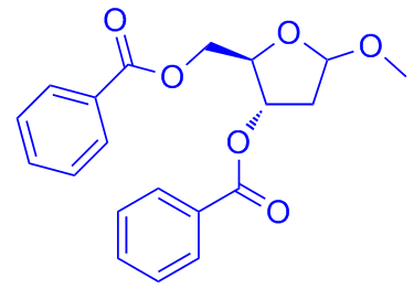 1-Methoxy-2-deoxy-3,5-di-O-benzoylribofuranose