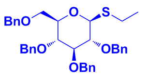 1-deoxy-1-(S-ethyl)-2,3,4,6-tetra-O-benzyl-β-D-glucopyranoside