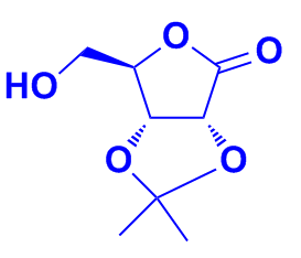 2,3-O-isopropylidene-D-ribonic-γ-lactone