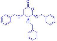 (4R,5S,6R)-4,5-bis(benzyloxy)-6-(benzyloxymethyl)tetrahydropyran-2-one