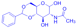 2-acetamido-4,6-O-benzylidene-2-deoxy-D-glucopyranose