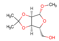 1-O-methyl-2,3-O-isopropylidene-β-D-ribofuranoside