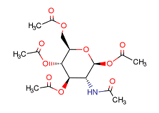 2-acetamido-1,3,4,6-tetra-O-acetyl-2-deoxy-β-D-glucopyranose