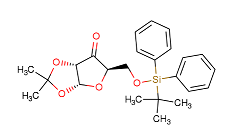 5-O-(tert-Butyldiphenylsilyl)-1,2-O-isopropylidene-α-D-erythro-pentofuranos-3-ulose